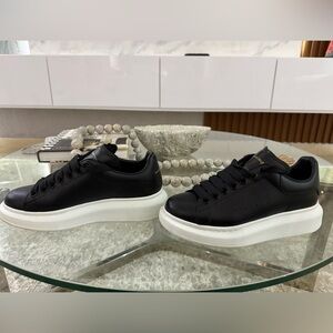 Alexander McQueen Black and White Women’s Sneakers